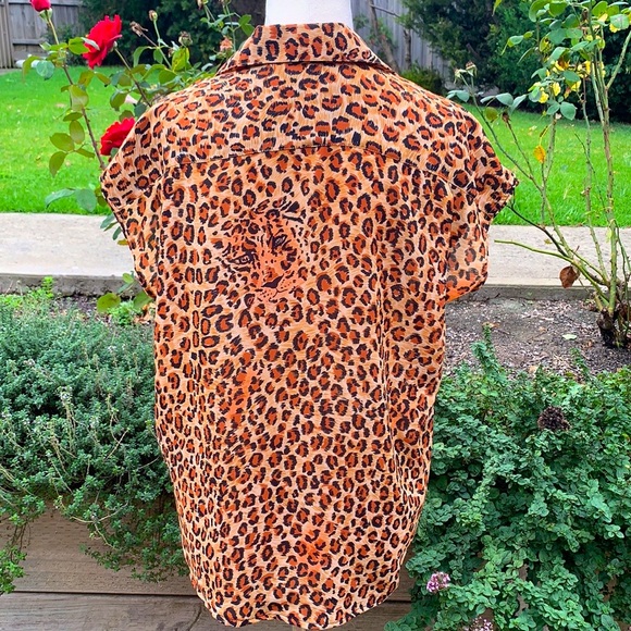 DIFFUSION BY SIMONA | Tiger print blouse - Picture 3 of 5